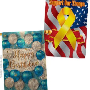 House Flag Birthday HP190055AF B