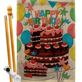 House Flag Birthday HS120259 B