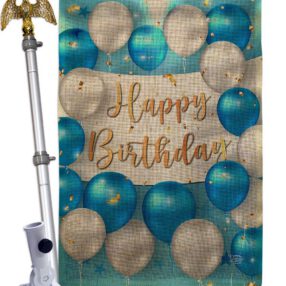 House Flag Birthday HS190055 B 02