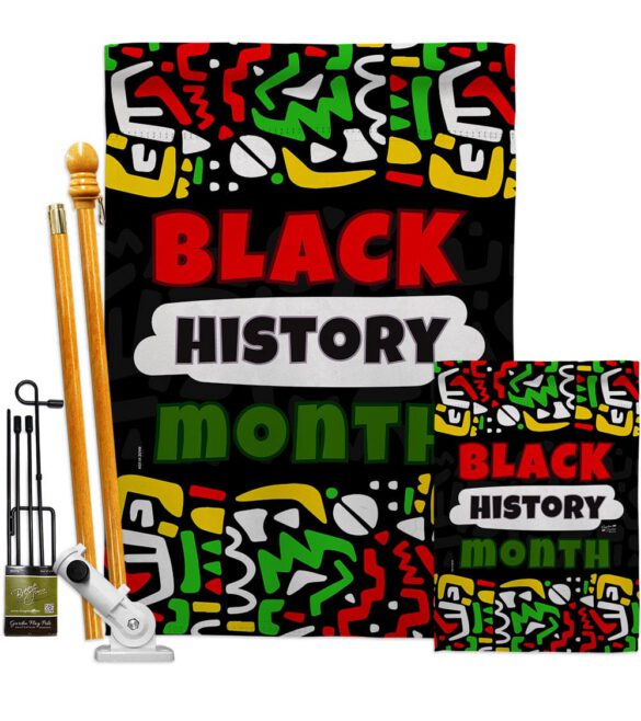 Celebrate Black History - Support Inspirational Vertical Impressions Decorative Flags HG130311 Made In USA - Image 6