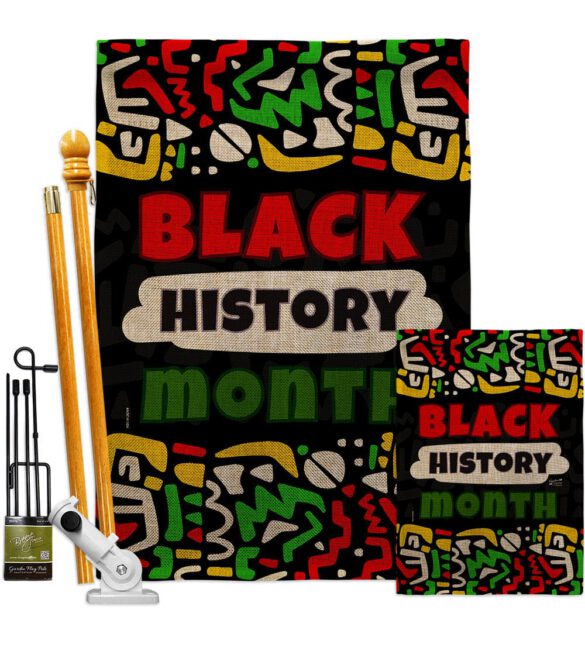 Celebrate Black History - Support Inspirational Vertical Impressions Decorative Flags HG130311 Made In USA - Image 27