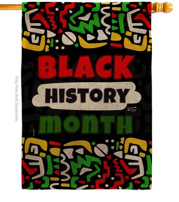 Celebrate Black History - Support Inspirational Vertical Impressions Decorative Flags HG130311 Made In USA - Image 23