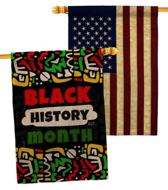 Celebrate Black History - Support Inspirational Vertical Impressions Decorative Flags HG130311 Made In USA - Image 29