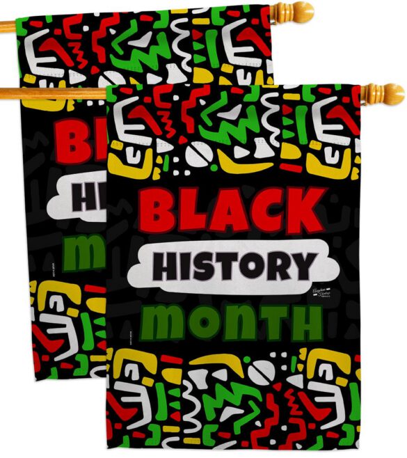 Celebrate Black History - Support Inspirational Vertical Impressions Decorative Flags HG130311 Made In USA - Image 12