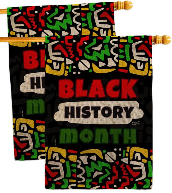 Celebrate Black History - Support Inspirational Vertical Impressions Decorative Flags HG130311 Made In USA - Image 33