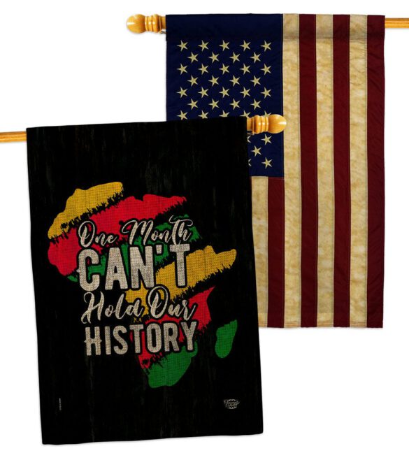Hold Our History - Support Inspirational Vertical Impressions Decorative Flags HG190069 Made In USA - Image 29