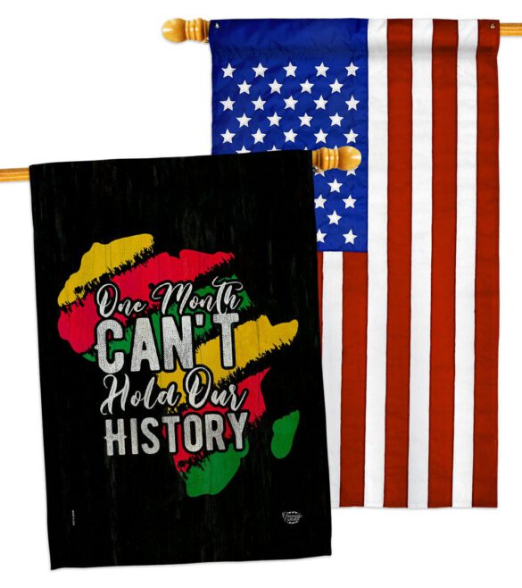 Hold Our History - Support Inspirational Vertical Impressions Decorative Flags HG190069 Made In USA - Image 10