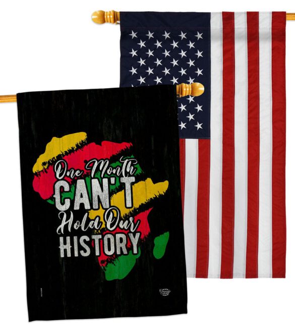 Hold Our History - Support Inspirational Vertical Impressions Decorative Flags HG190069 Made In USA - Image 15