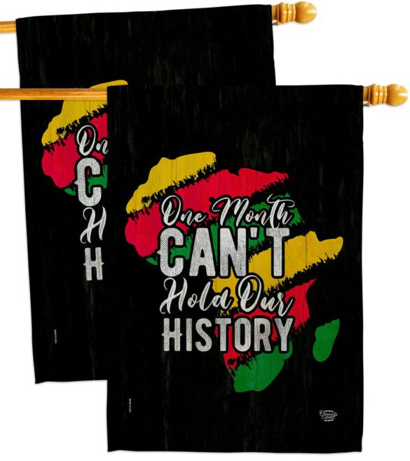 Hold Our History - Support Inspirational Vertical Impressions Decorative Flags HG190069 Made In USA - Image 12