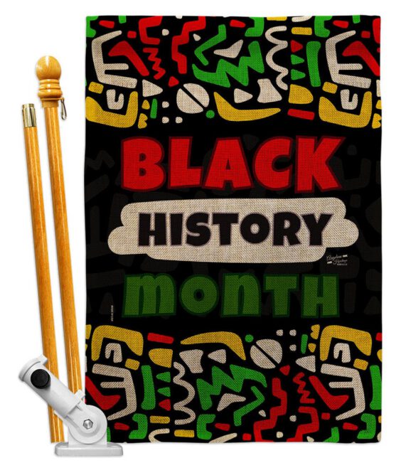 Celebrate Black History - Support Inspirational Vertical Impressions Decorative Flags HG130311 Made In USA - Image 26
