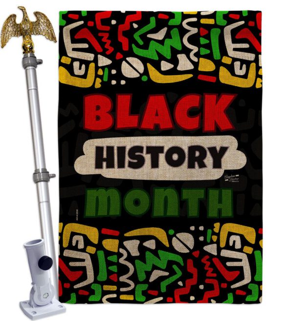 Celebrate Black History - Support Inspirational Vertical Impressions Decorative Flags HG130311 Made In USA - Image 41