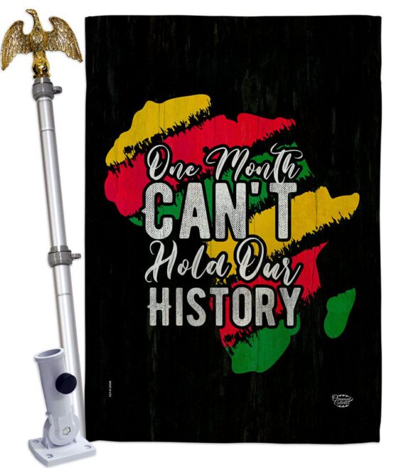 Hold Our History - Support Inspirational Vertical Impressions Decorative Flags HG190069 Made In USA - Image 20