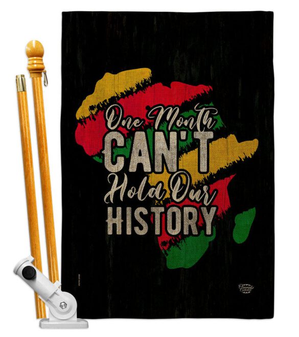 Hold Our History - Support Inspirational Vertical Impressions Decorative Flags HG190069 Made In USA - Image 26
