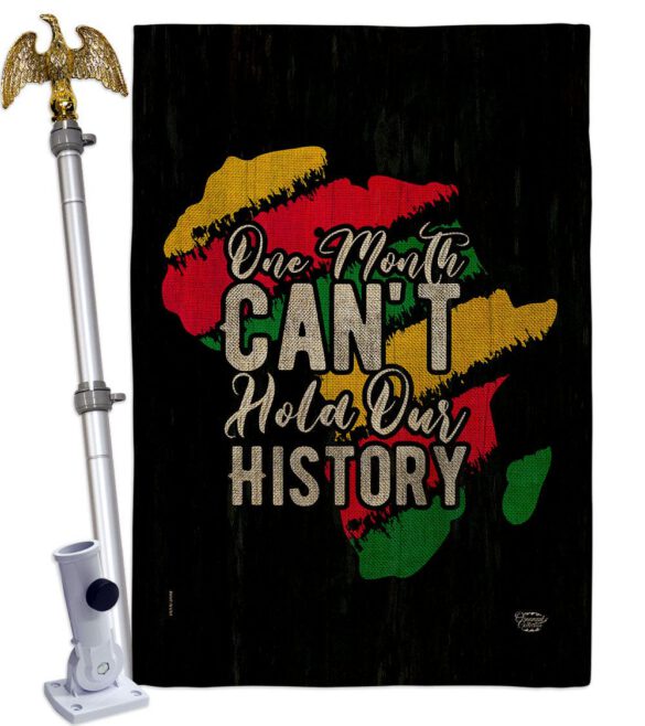 Hold Our History - Support Inspirational Vertical Impressions Decorative Flags HG190069 Made In USA - Image 41