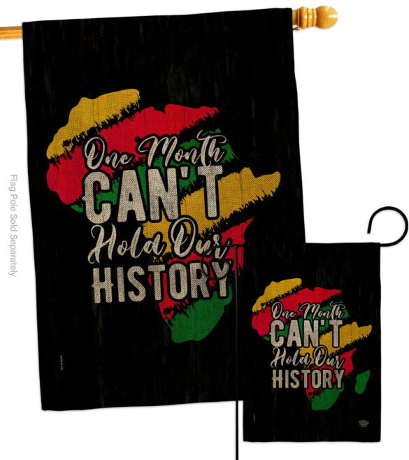 Hold Our History - Support Inspirational Vertical Impressions Decorative Flags HG190069 Made In USA - Image 24