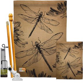 House Flag Bugs Frogs FK104001