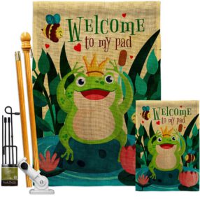 House Flag Bugs Frogs FK192582 B