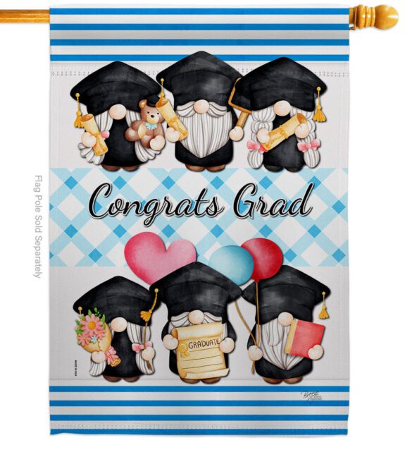 Grad Gnome - Bugs & Frogs Garden Friends Vertical Impressions Decorative Flags HG104158 Made In USA - Image 2