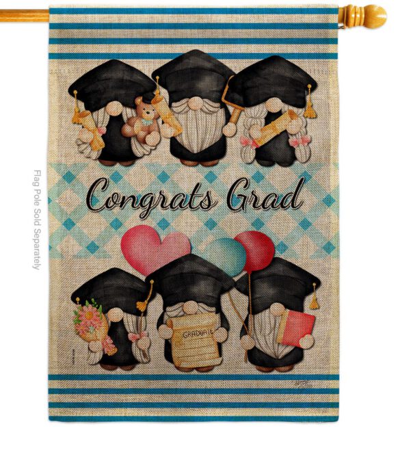 Grad Gnome - Bugs & Frogs Garden Friends Vertical Impressions Decorative Flags HG104158 Made In USA - Image 14