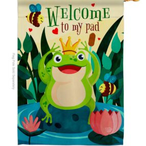 House Flag Bugs Frogs H192582