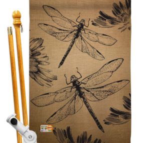 House Flag Bugs Frogs HS104001