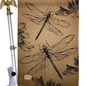 House Flag Bugs Frogs HS104001 02