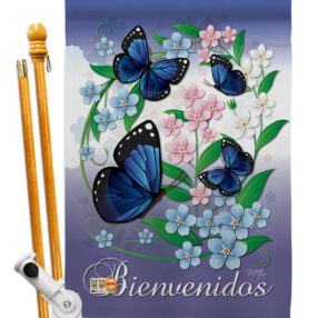 House Flag Bugs Frogs HS104073