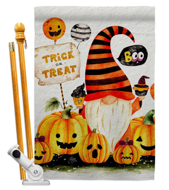 Boo Gnome - Bugs & Frogs Garden Friends Vertical Impressions Decorative Flags HG104145 Made In USA - Image 5