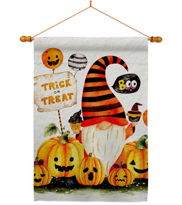Boo Gnome - Bugs & Frogs Garden Friends Vertical Impressions Decorative Flags HG104145 Made In USA - Image 12