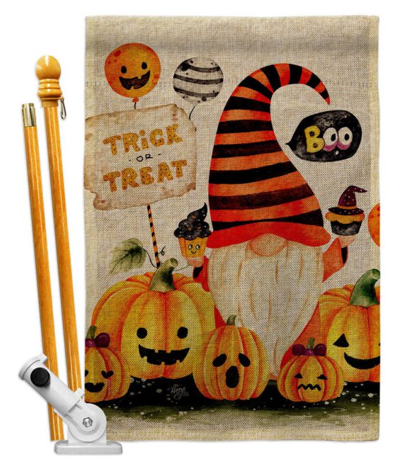 Boo Gnome - Bugs & Frogs Garden Friends Vertical Impressions Decorative Flags HG104145 Made In USA - Image 17