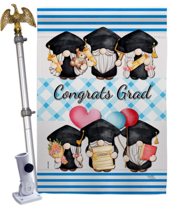 Grad Gnome - Bugs & Frogs Garden Friends Vertical Impressions Decorative Flags HG104158 Made In USA - Image 11