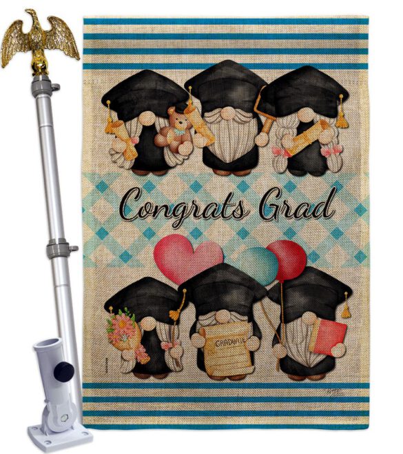 Grad Gnome - Bugs & Frogs Garden Friends Vertical Impressions Decorative Flags HG104158 Made In USA - Image 23