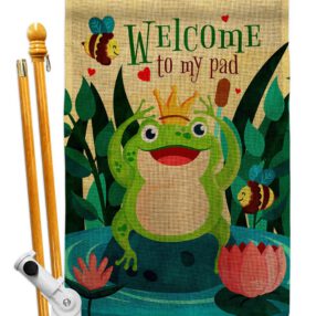 House Flag Bugs Frogs HS192582 B