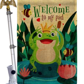 House Flag Bugs Frogs HS192582 B 02
