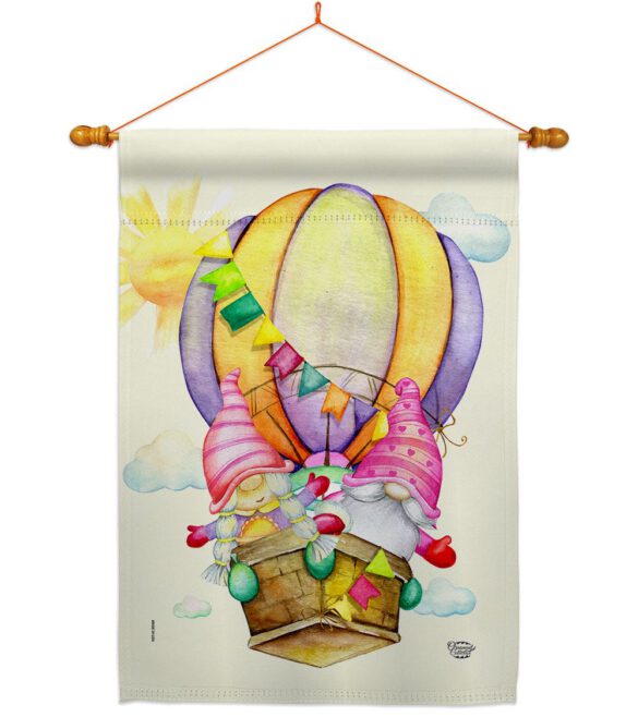 Gnomes Balloon - Bugs & Frogs Garden Friends Vertical Impressions Decorative Flags HG192660 Made In USA - Image 12