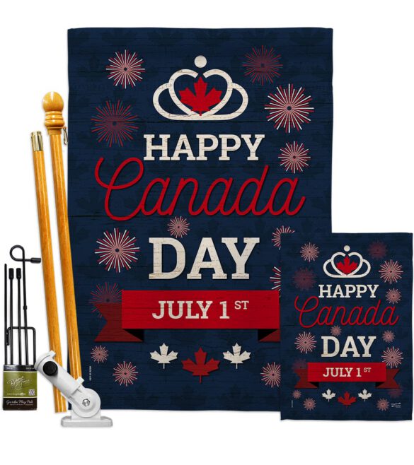 Canada Day July 1st - Canada Provinces Flags of the World Vertical Impressions Decorative Flags HG137291 Made In USA - Image 6