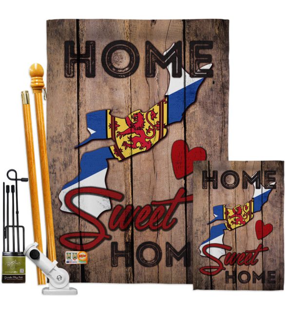 Canada Provinces Nova Scotia Home Sweet Home - Canada Provinces Flags of the World Vertical Impressions Decorative Flags HG191174 Made In USA - Image 6