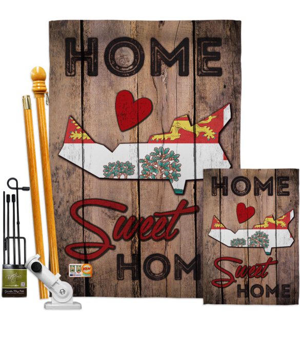 Canada Provinces Prince Edward Island Home Sweet Home - Canada Provinces Flags of the World Vertical Impressions Decorative Flags HG191183 Made In USA - Image 6
