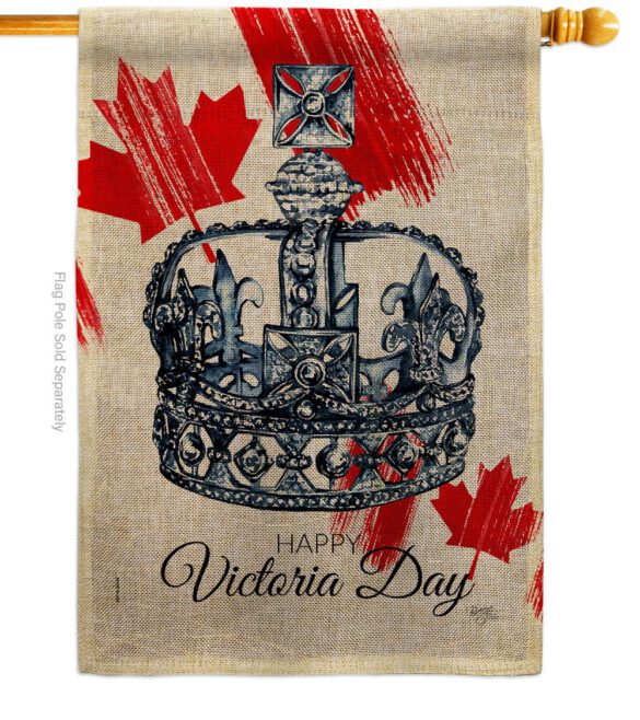 Celebration of the Queen - Canada Provinces Flags of the World Vertical Impressions Decorative Flags HG108644 Made In USA - Image 12