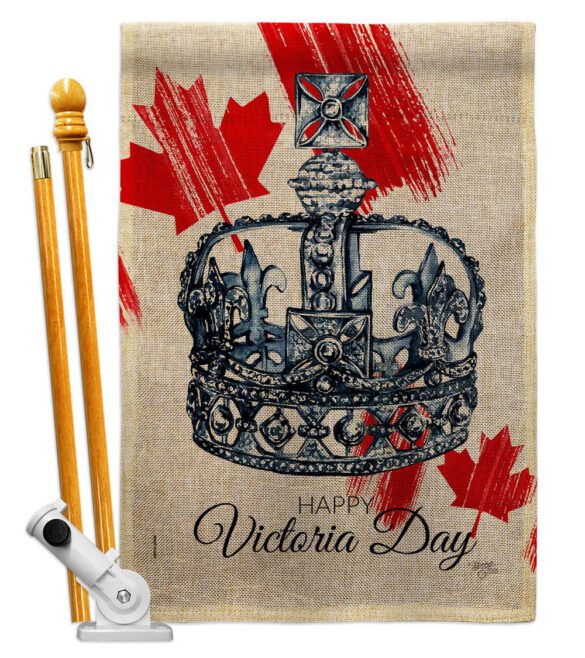 Celebration of the Queen - Canada Provinces Flags of the World Vertical Impressions Decorative Flags HG108644 Made In USA - Image 15