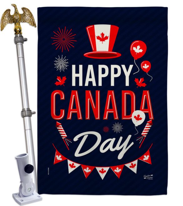 Canada Day - Canada Provinces Flags of the World Vertical Impressions Decorative Flags HG137260 Made In USA - Image 9