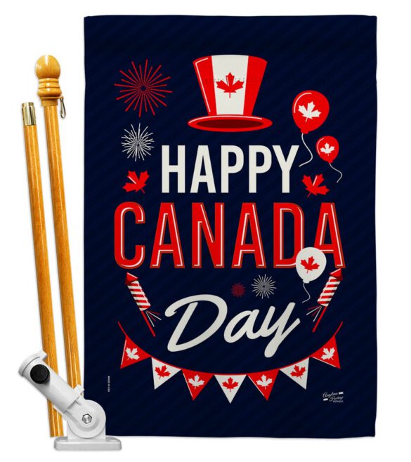 Canada Day - Canada Provinces Flags of the World Vertical Impressions Decorative Flags HG137260 Made In USA - Image 5