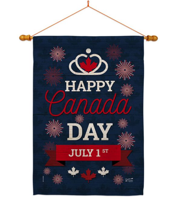 Canada Day July 1st - Canada Provinces Flags of the World Vertical Impressions Decorative Flags HG137291 Made In USA - Image 10
