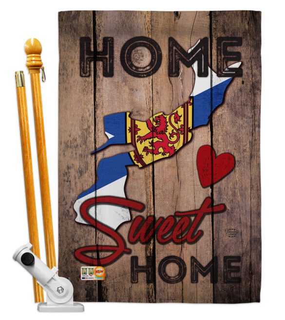 Canada Provinces Nova Scotia Home Sweet Home - Canada Provinces Flags of the World Vertical Impressions Decorative Flags HG191174 Made In USA - Image 5