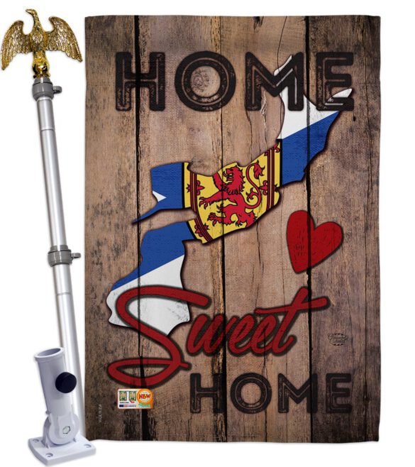 Canada Provinces Nova Scotia Home Sweet Home - Canada Provinces Flags of the World Vertical Impressions Decorative Flags HG191174 Made In USA - Image 13