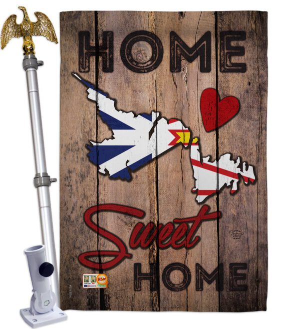 Canada Provinces Newfoundland and Labrador Home Sweet Home - Canada Provinces Flags of the World Vertical Impressions Decorative Flags HG191182 Made In USA - Image 13