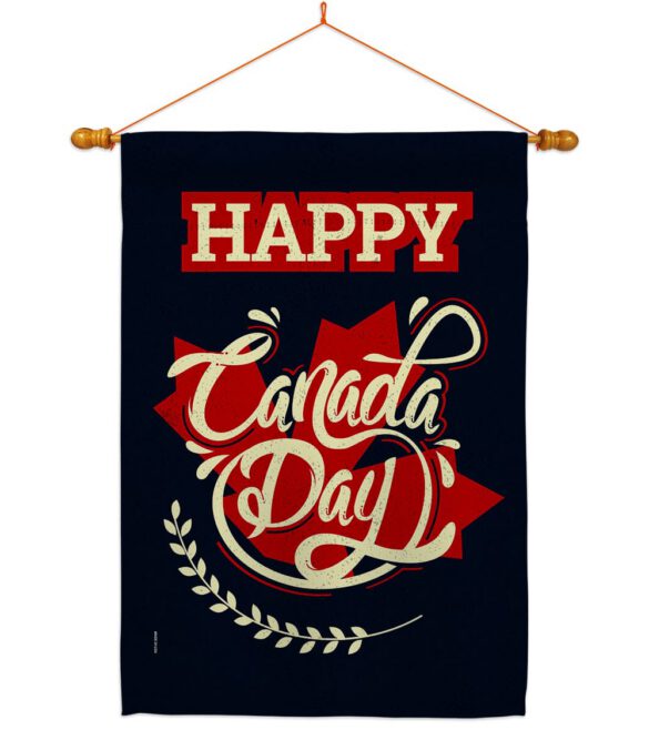 Happy Anniversary Canada - Canada Provinces Flags of the World Vertical Impressions Decorative Flags HG192251 Made In USA - Image 10