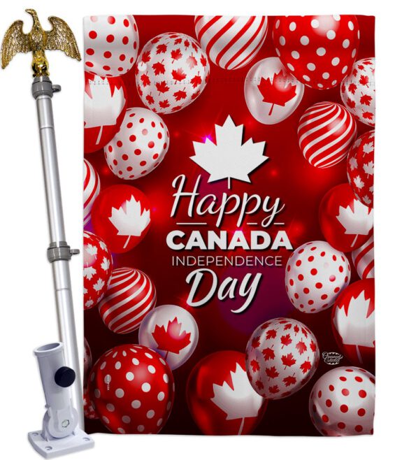 Happy Canada Day - Canada Provinces Flags of the World Vertical Impressions Decorative Flags HG192279 Made In USA - Image 9