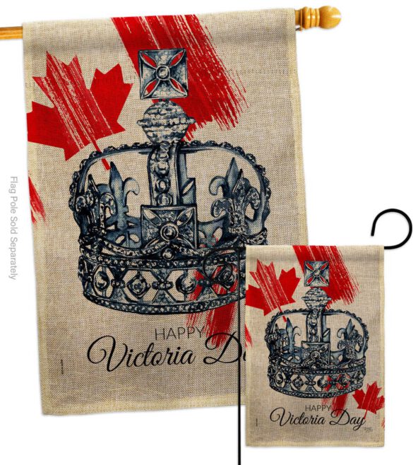 Celebration of the Queen - Canada Provinces Flags of the World Vertical Impressions Decorative Flags HG108644 Made In USA - Image 13
