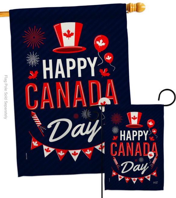 Canada Day - Canada Provinces Flags of the World Vertical Impressions Decorative Flags HG137260 Made In USA - Image 3